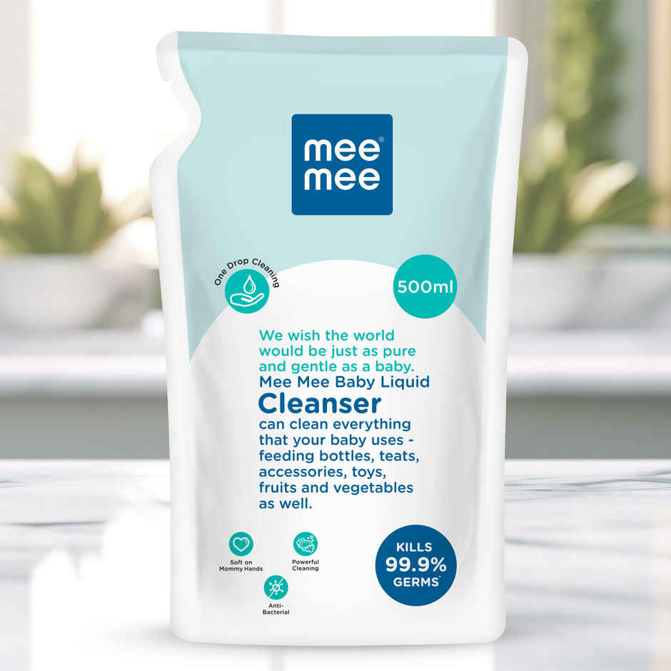 Mee Mee Anti-Bacterial Baby Liquid Cleanser Refill Pack