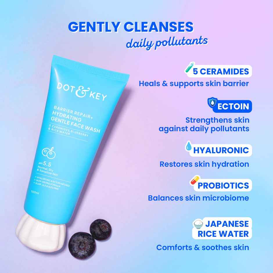 Dot & Key Barrier Repair + Hydrating Gentle Face Wash