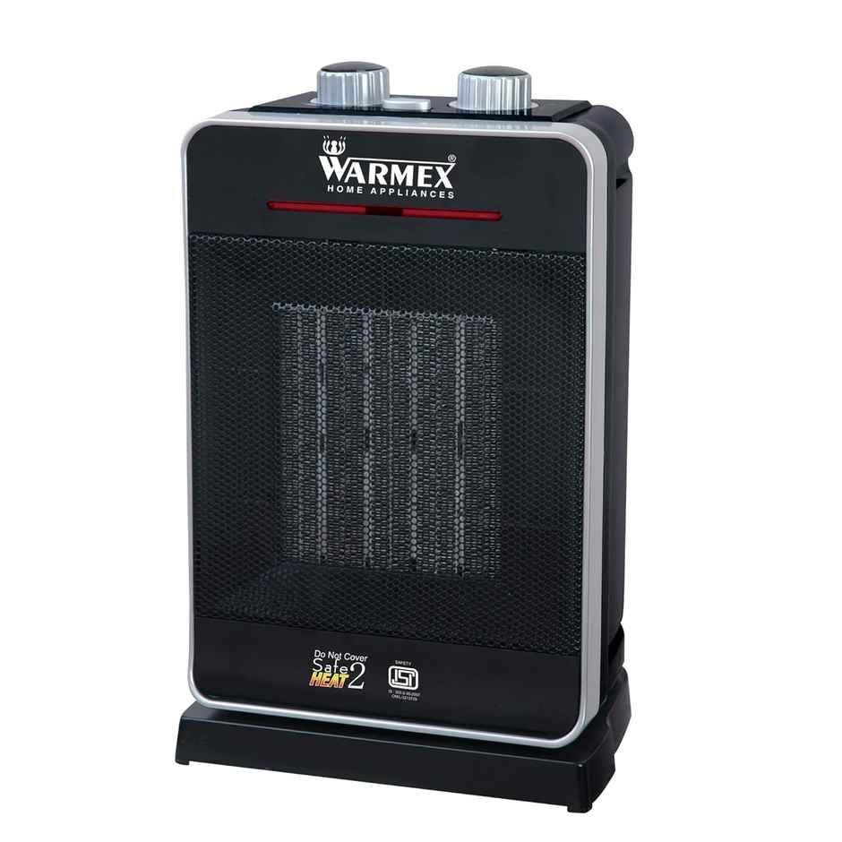 Warmex Ptc Electric Room Heater For Home 2 Heat Settings: 1000/1200 W Fast & Silent Heating Switch