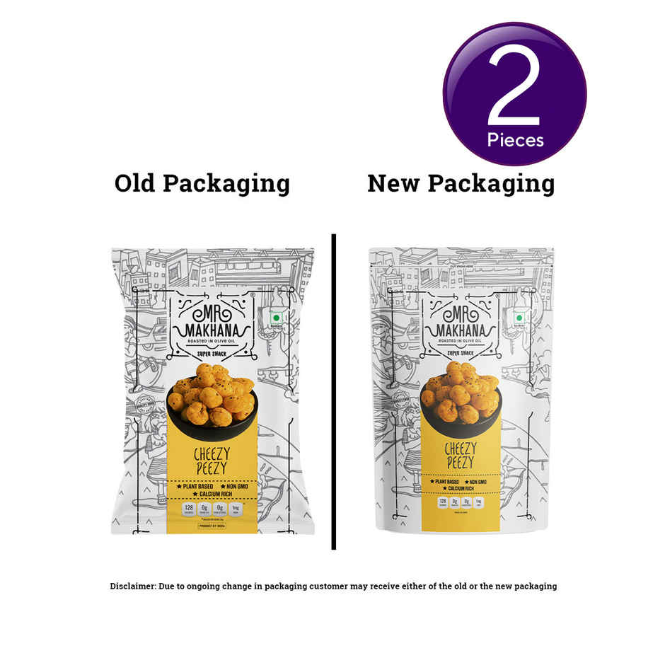 Mr Makhana Cheesy Peezy Combo