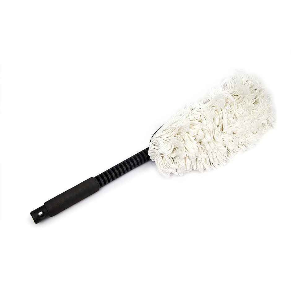 Gomechanic Cleaning Brush With Super Soft Microfiber Duster With Handle For Exterior & Interior