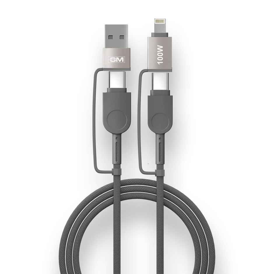 GM G Plus 4 in 1 100W Charging Cable for Laptops and Phones