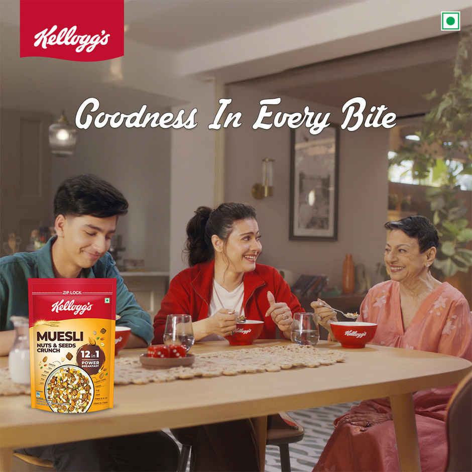 Kellogg's Muesli Nuts and Seeds Crunch | 12-in-1 Power Breakfast