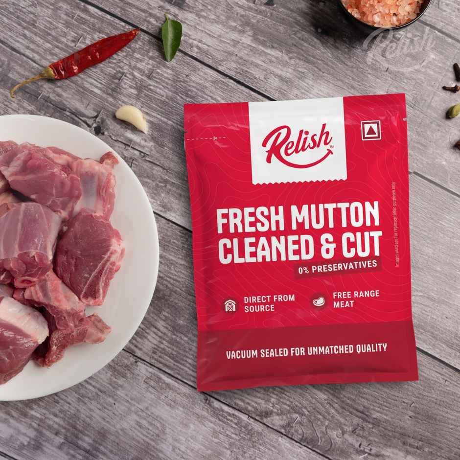 Relish Lamb Curry Cut | Energy - 300 kcal | Protein - 11 g / 100 g