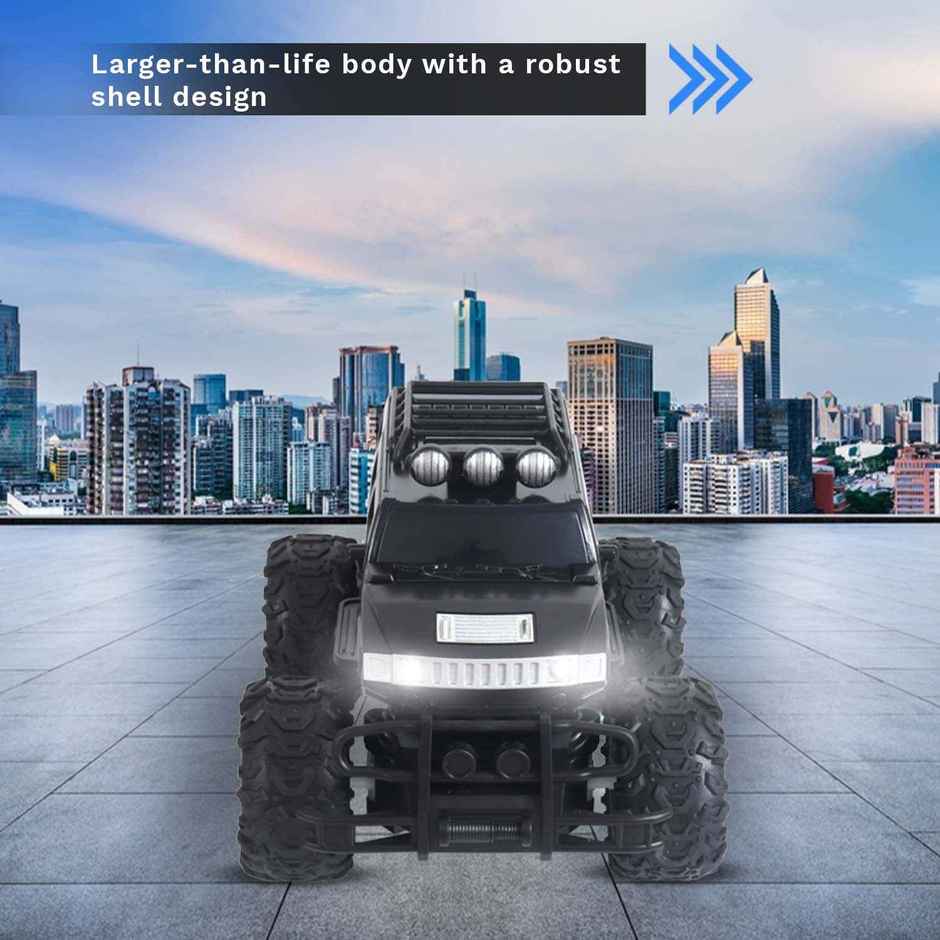 Race N Roll Off Roader Rechargeable Remote Control Monster Truck - Humm Black
