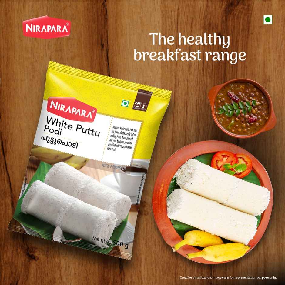 Nirapara White Puttu Podi