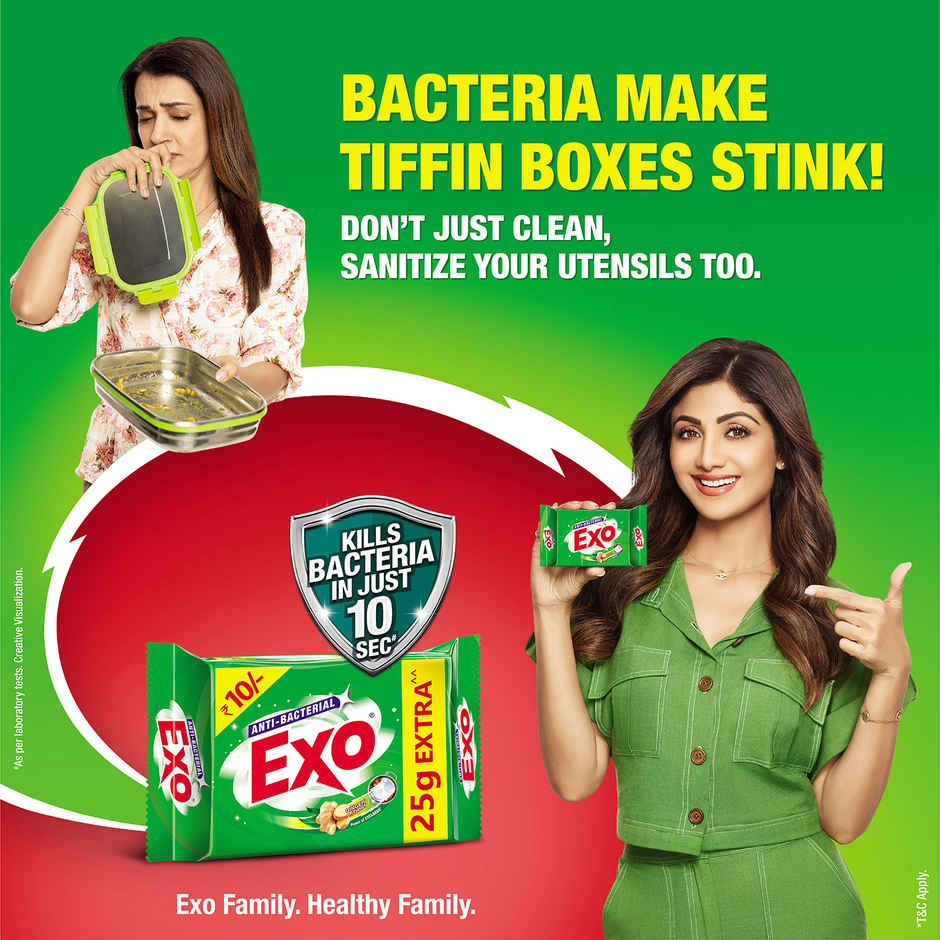 Exo Ginger Twist Dishwash Bar | Anti Bacterial