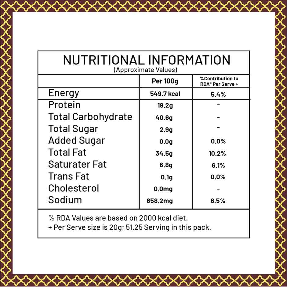 Haldiram's Navrattan | Crunchy Savory Snack