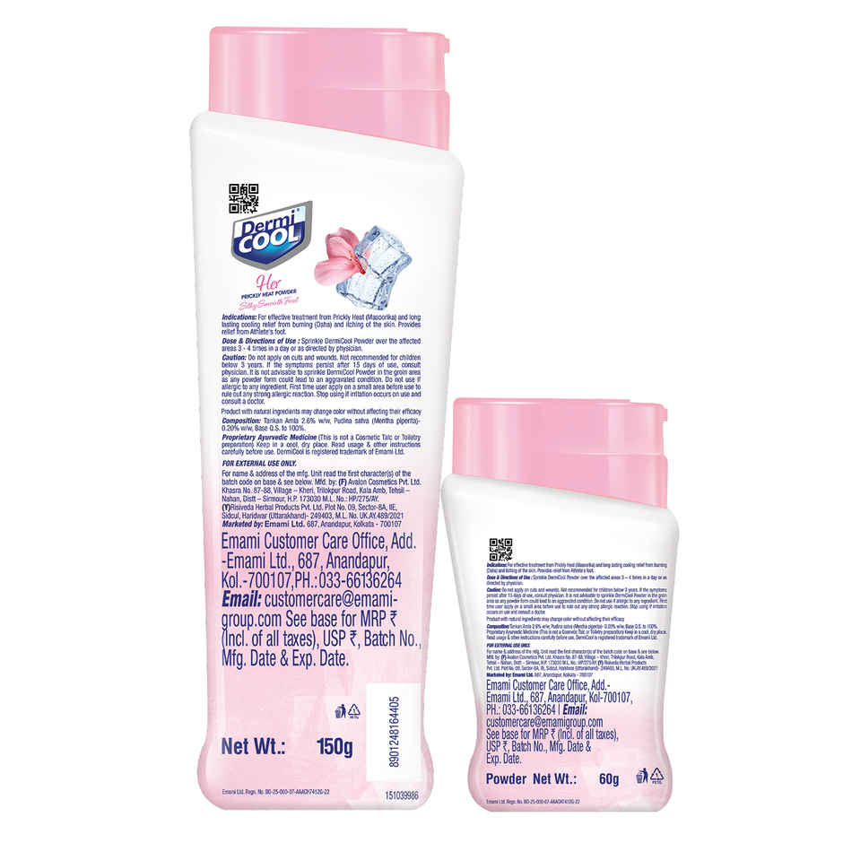 Dermi Cool Her Prickly Heat Powder | Dermi Cool Her PHP