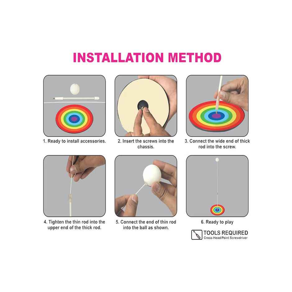 Wembley Table Tennis Trainer Toys For Kids For Boys Girls 10 Years And Above - Unicorn (design may vary)