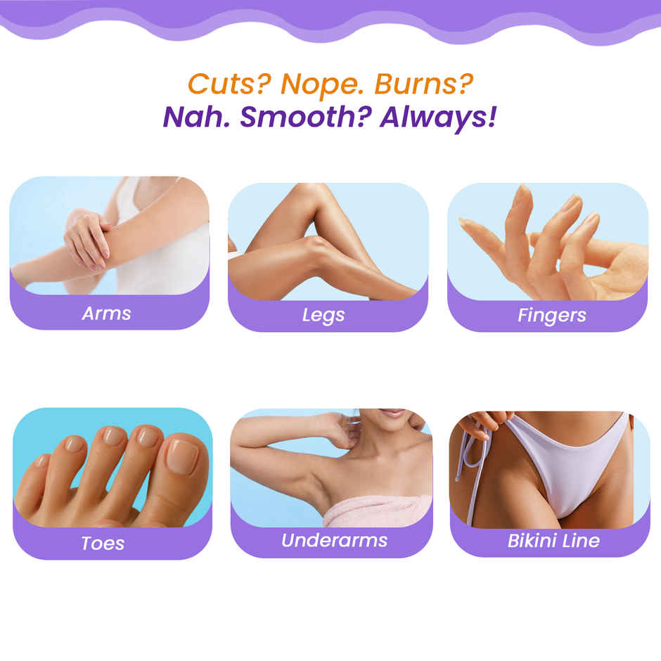 Urban Yog Epilator for Women | Full Body Hair Remover | Wet Dry Trimmer | Portable | 40 Min Runtime
