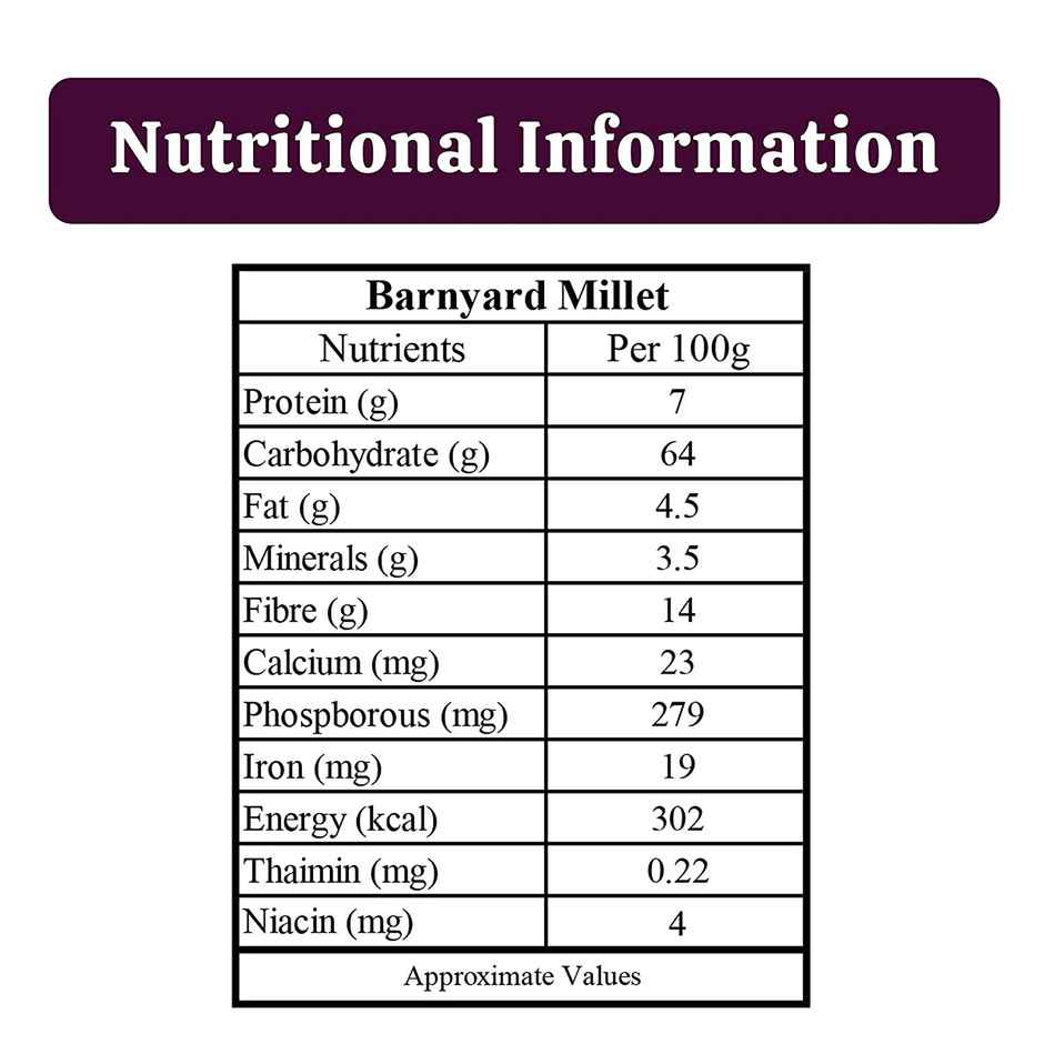 Mango Barnyard Millet / Samak Rice