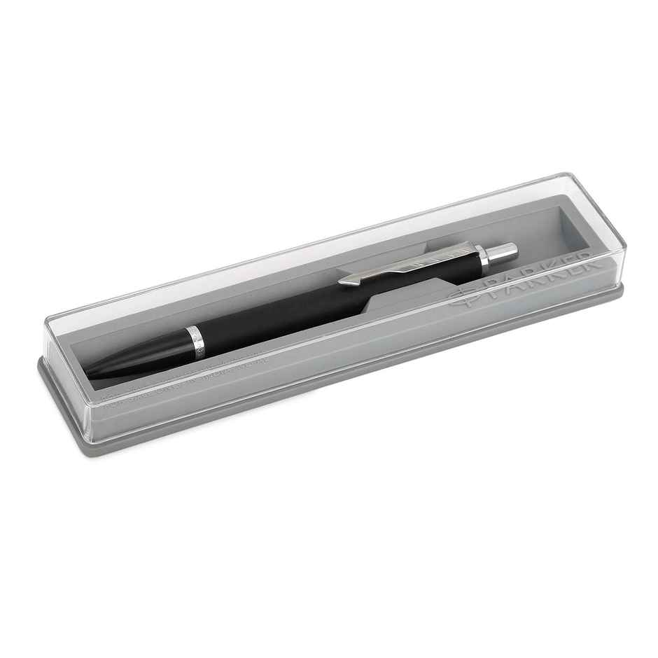 Parker Latitude Matte black Chrome trim Ball Pen