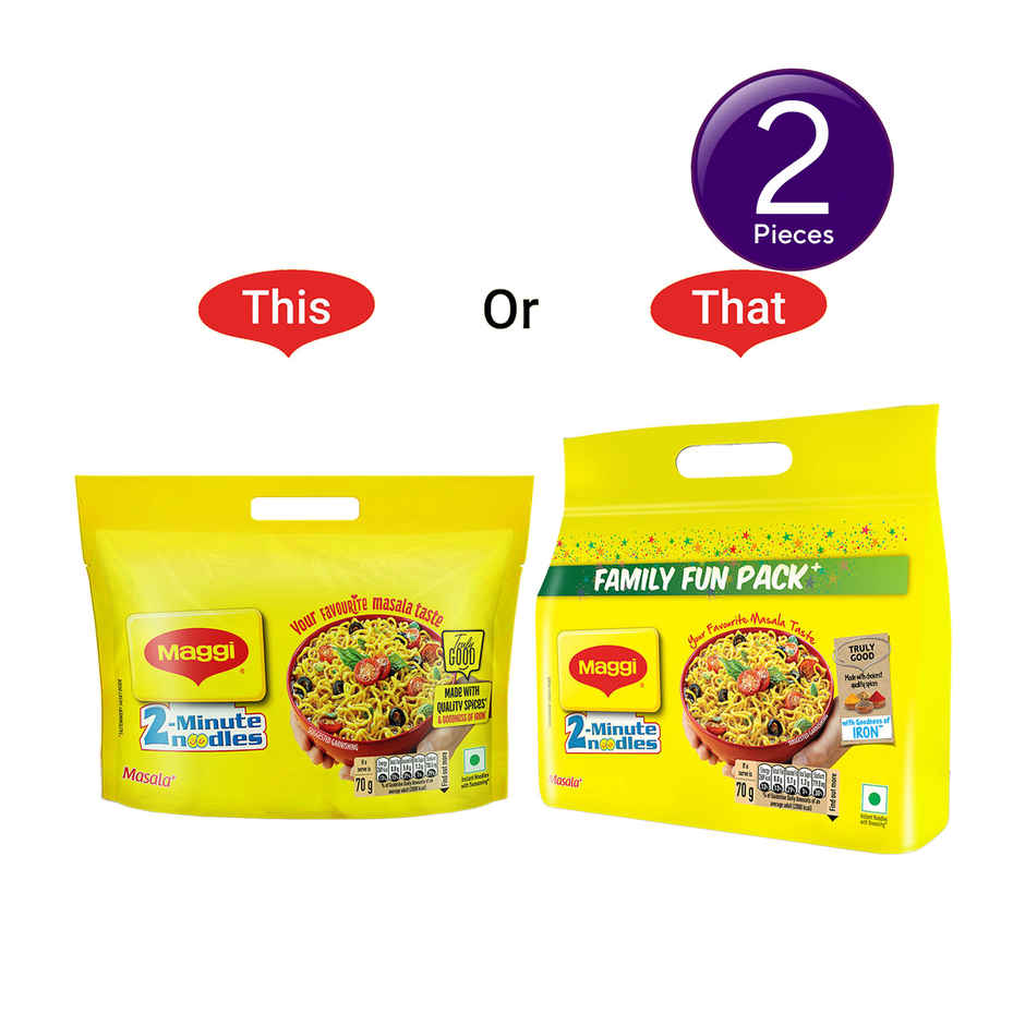 Maggi 2-Minute Noodles Masala Combo