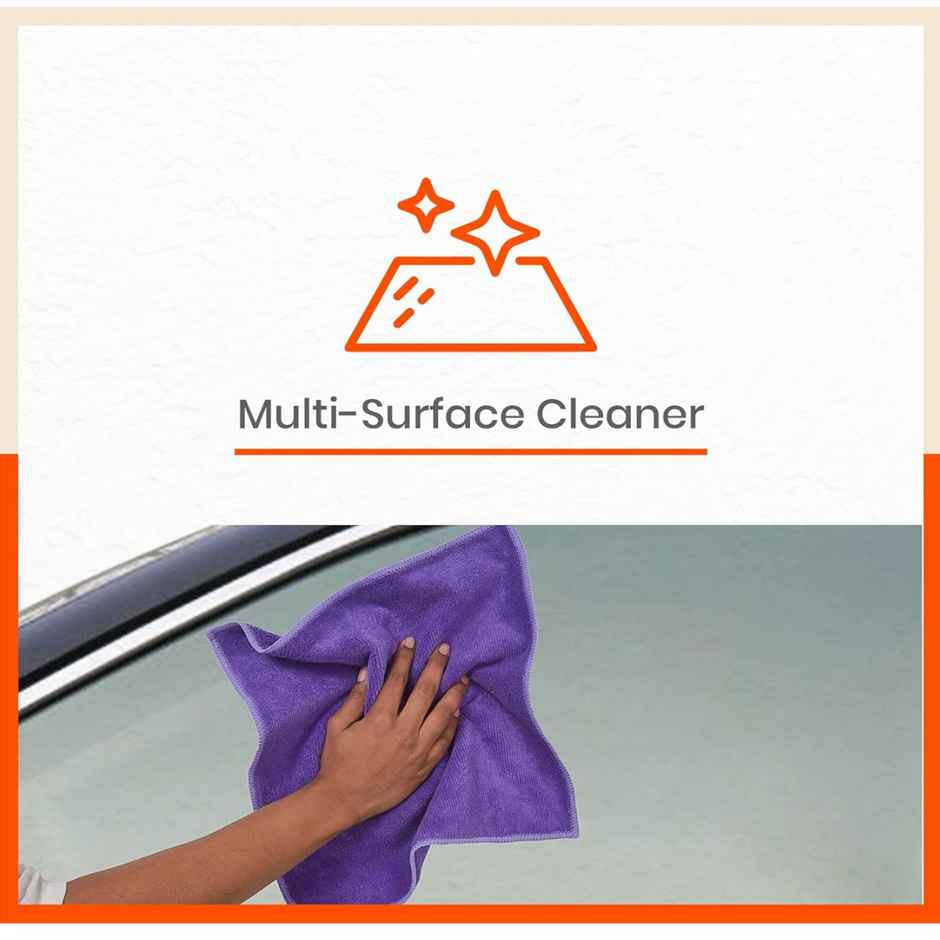Bathla Micro Fiber Cleaning Cloth - Pack of 2 | Multipurpose | Purple