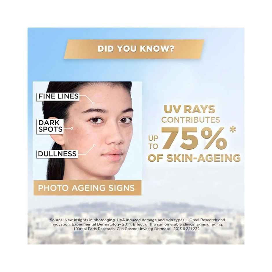 L'Oreal Paris Uv Defender Serum Protector Sunscreen SPF 50 PA+++ - Correct & Protect