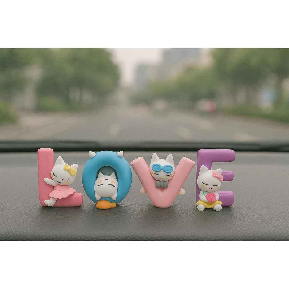 Casacraft by Pepperfry Love Animated Characters Multicolor Polyresin Showpc
