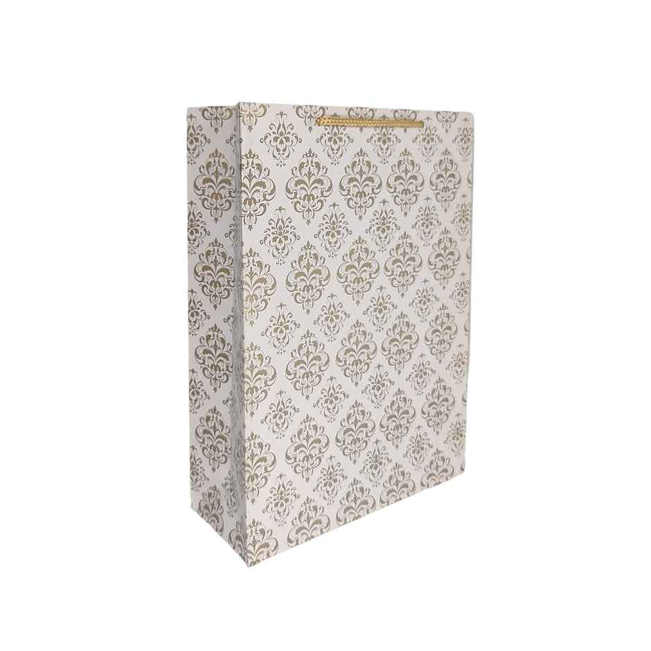 ABK Paper Gift Bag Single Bag - 12 x 8 x 3 Inches - Big Size (Colour May Vary)