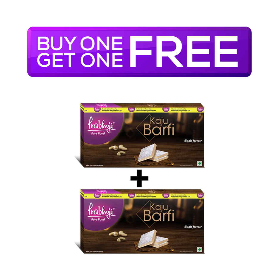 Kaju Burfi by Prabhuji Combo