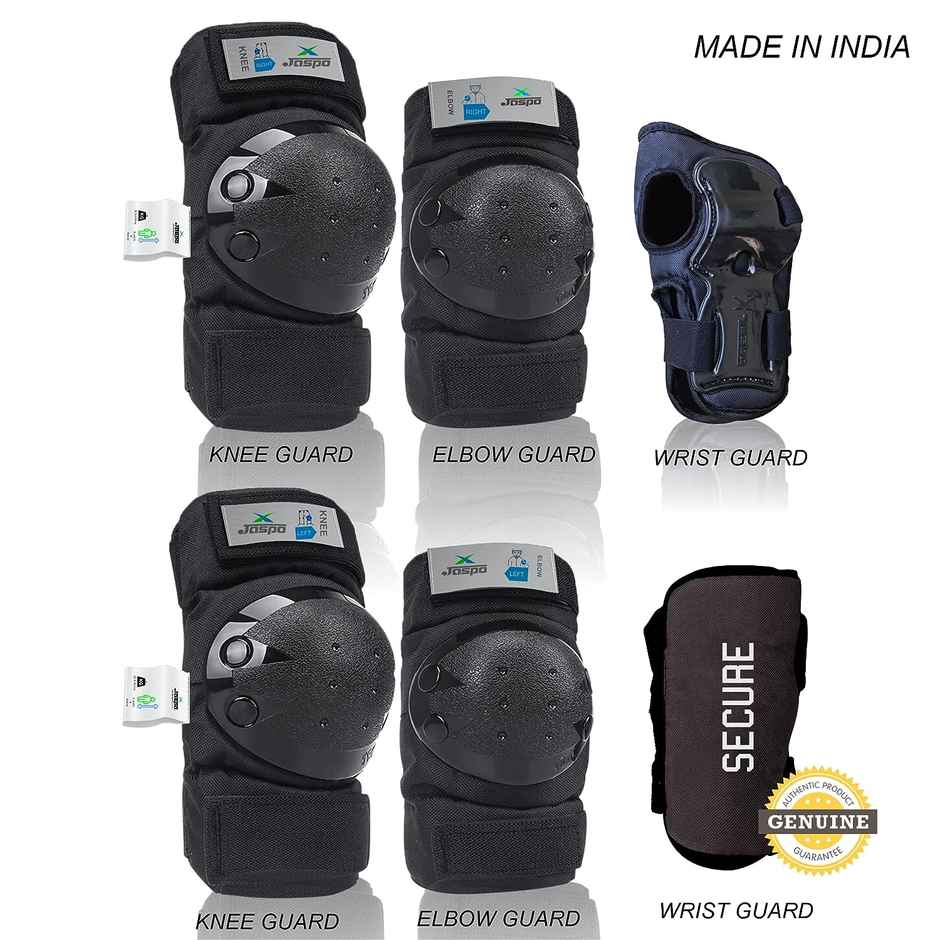 Jaspo Plastron Saver 3 Professional Protective Kit, Size-Medium, Color-Black