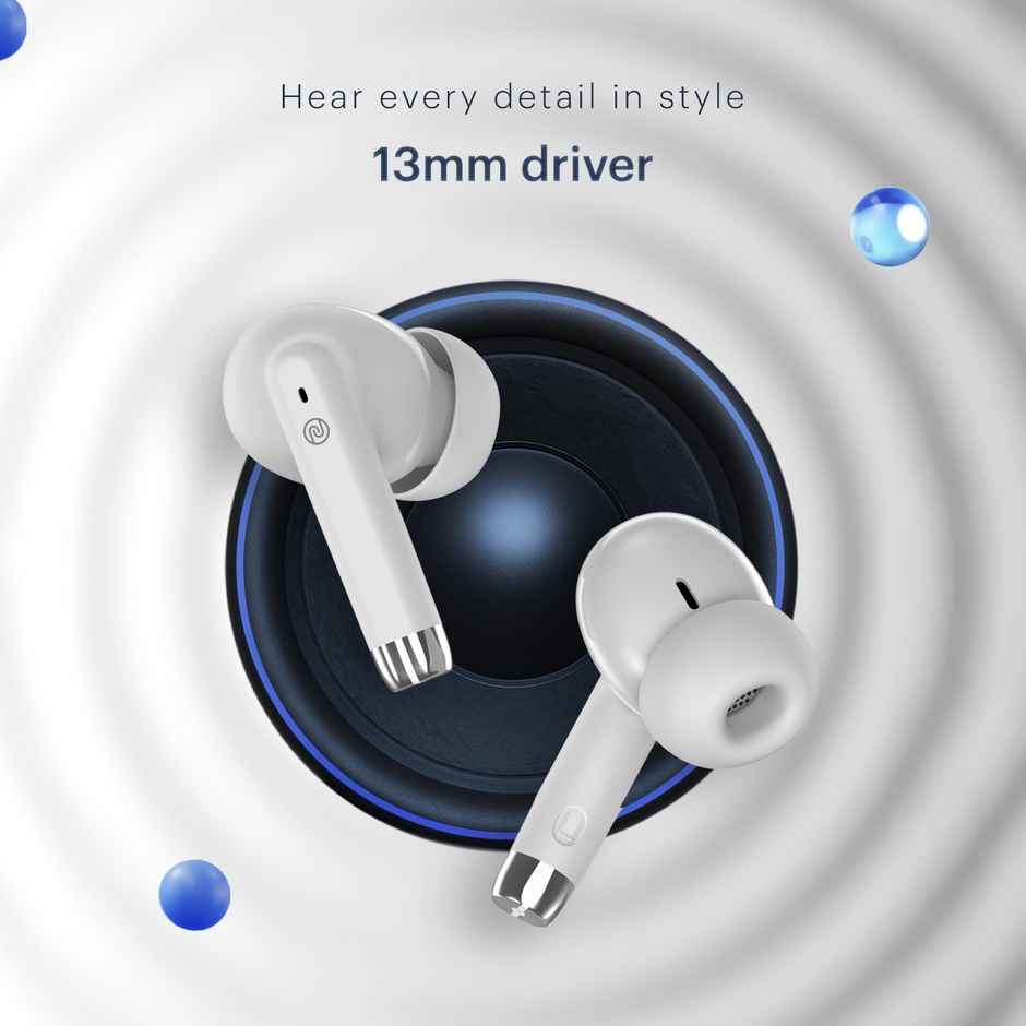 Noise Buds Aero Truly Wireless Earbuds - Snow White