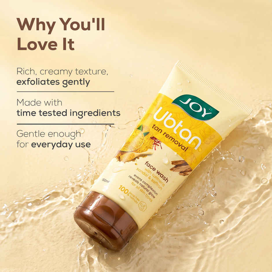 Joy Ubtan Tan Removal Face Wash