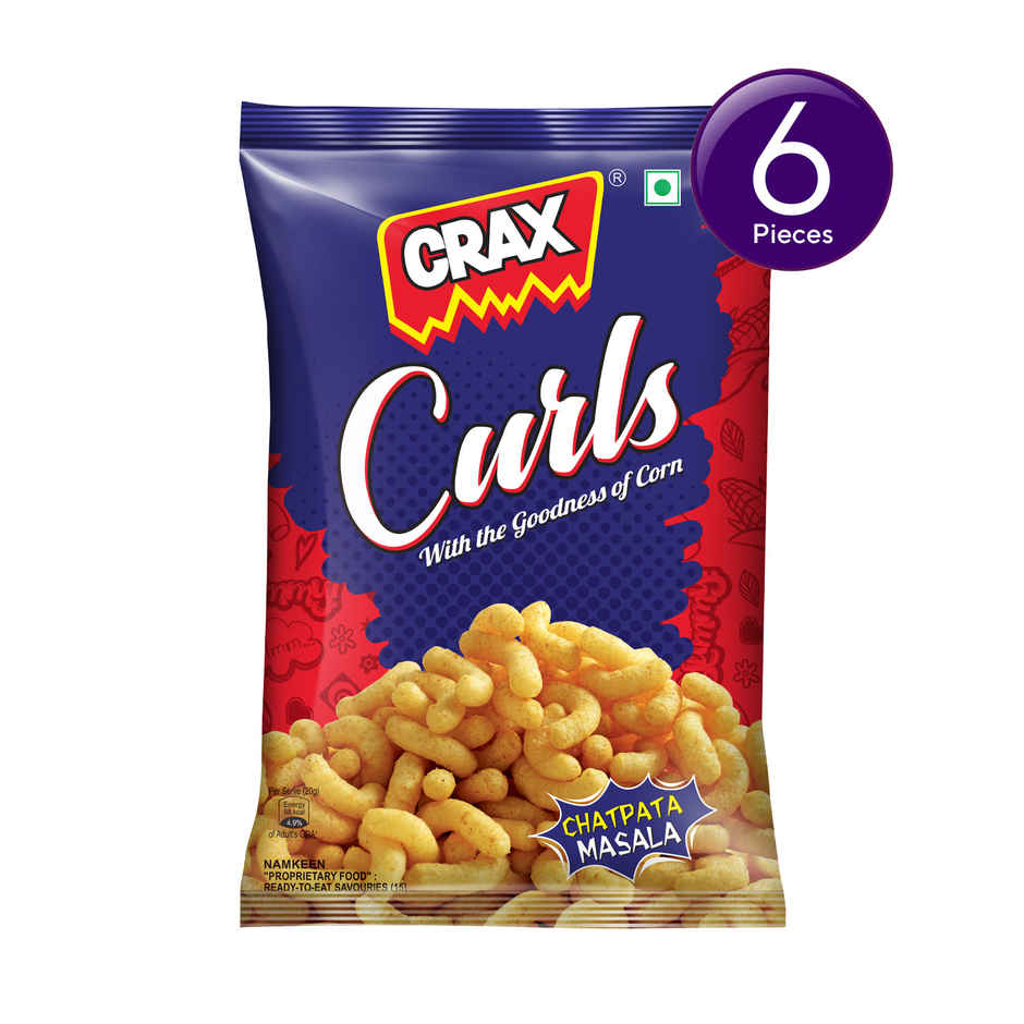 Crax Curls Chatpata Masala Puff Snacks Combo 