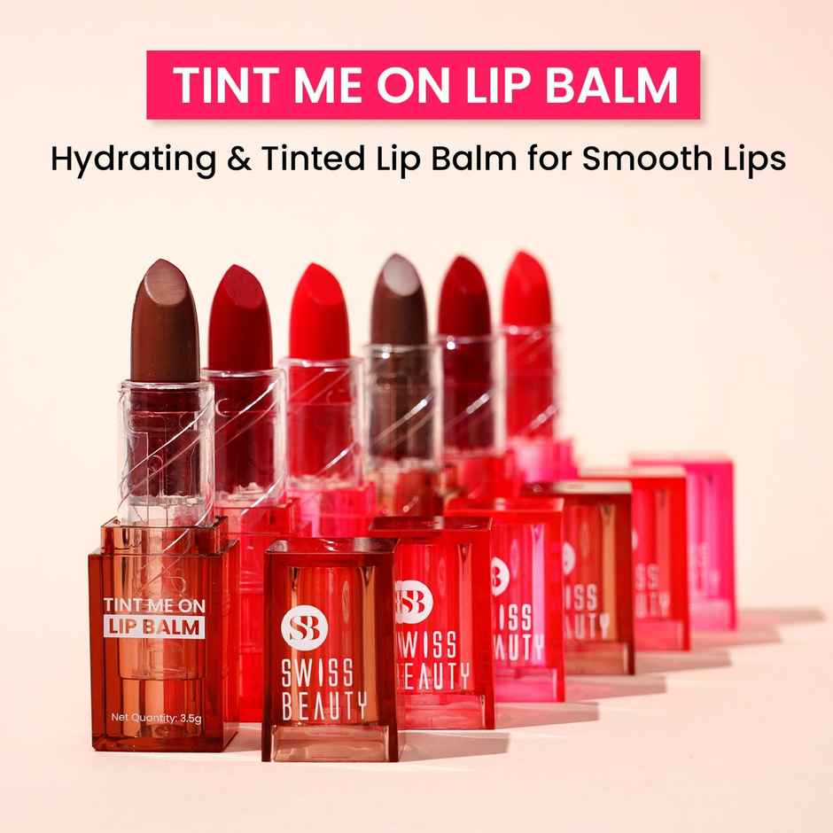 Swiss Beauty Tint Me On Lip Balm - Cupcake Pink