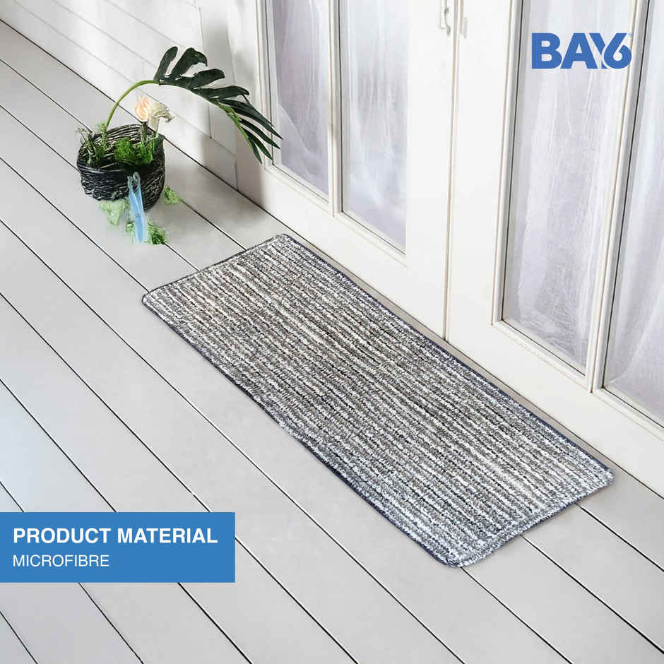 BAY6 Sona Microfibre Floor Runner | Brown | 50 x 125 cm