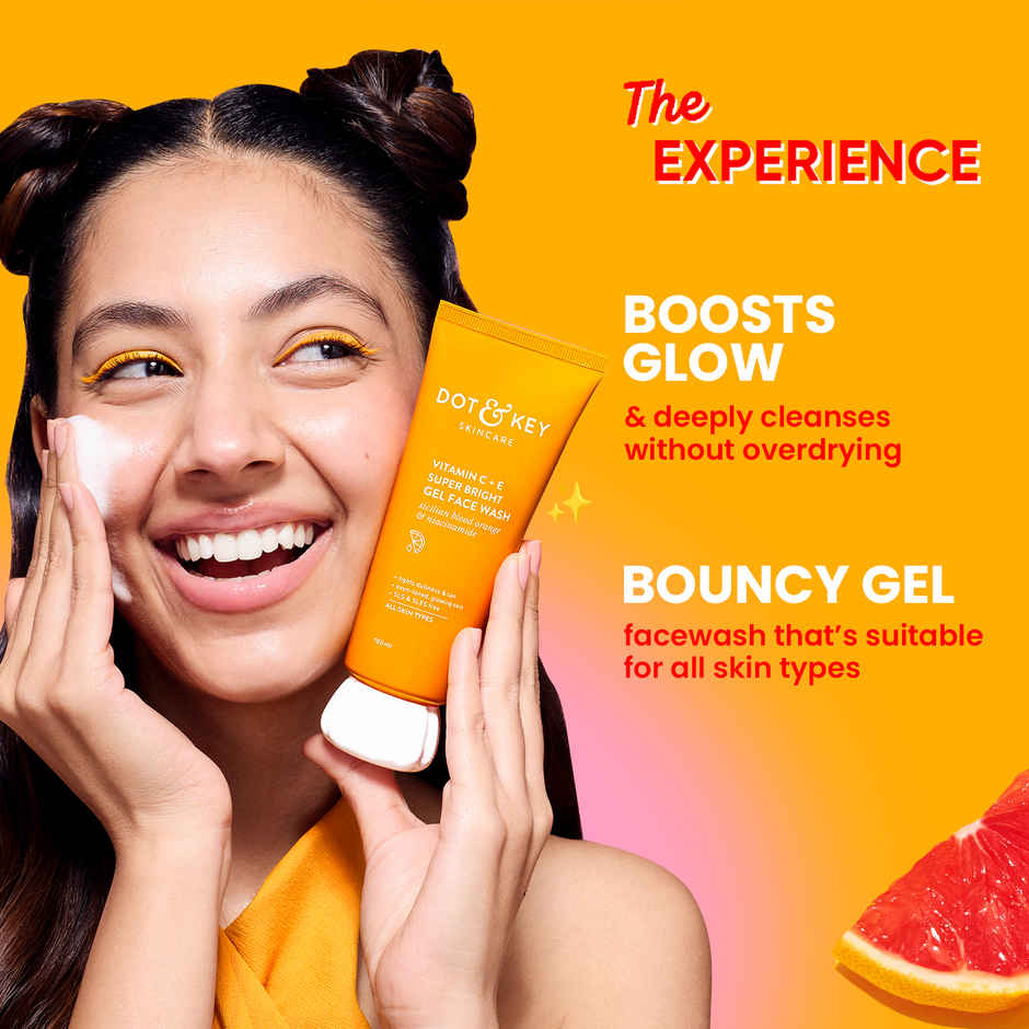 Dot & Key VITAMIN C + E Super Bright Gel Face Wash