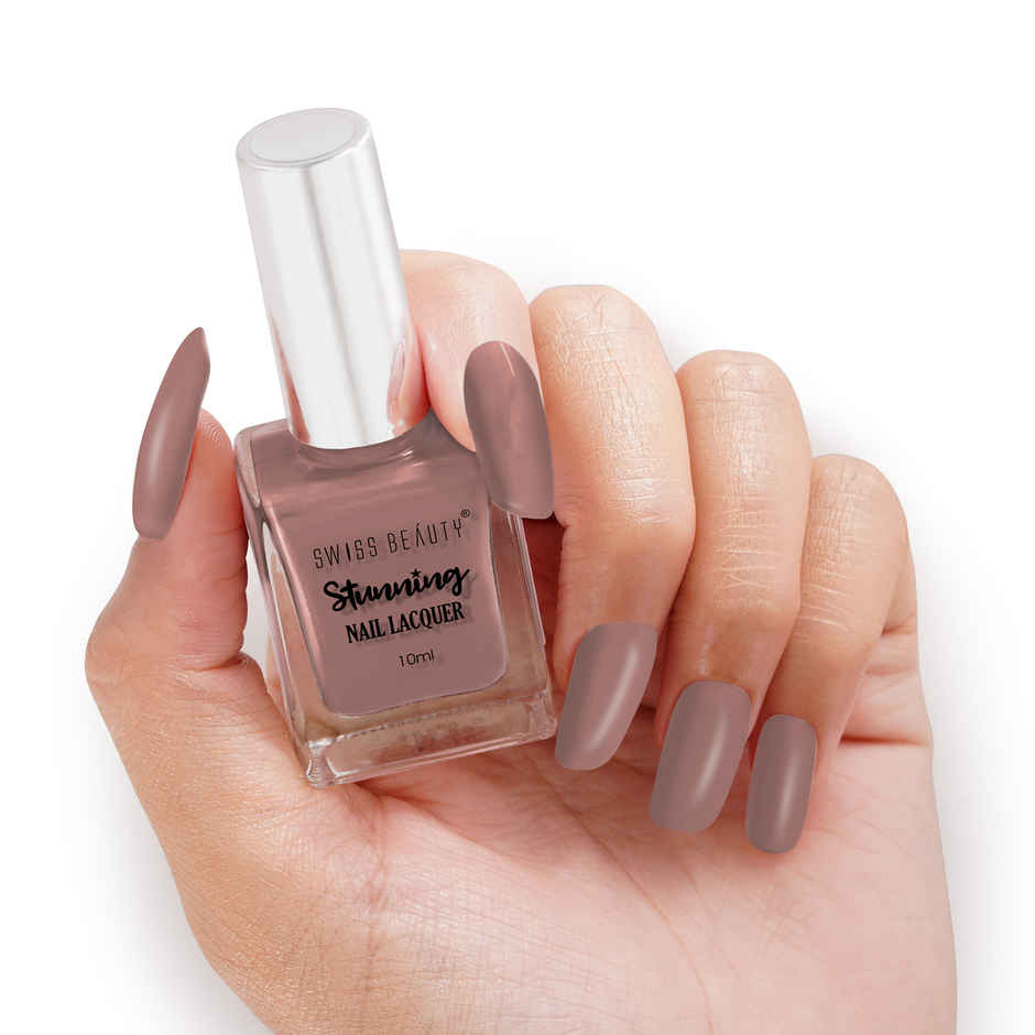 Swiss Beauty Stunning Nail Lacquer | 05 Desert Taupe
