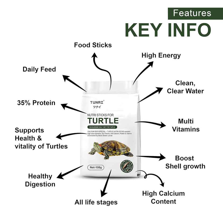 Tunai 3In1 Turtle Food
