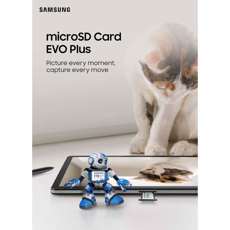Samsung Evo Plus 1Tb Memory Card, Mb-Mc1Tsa, In