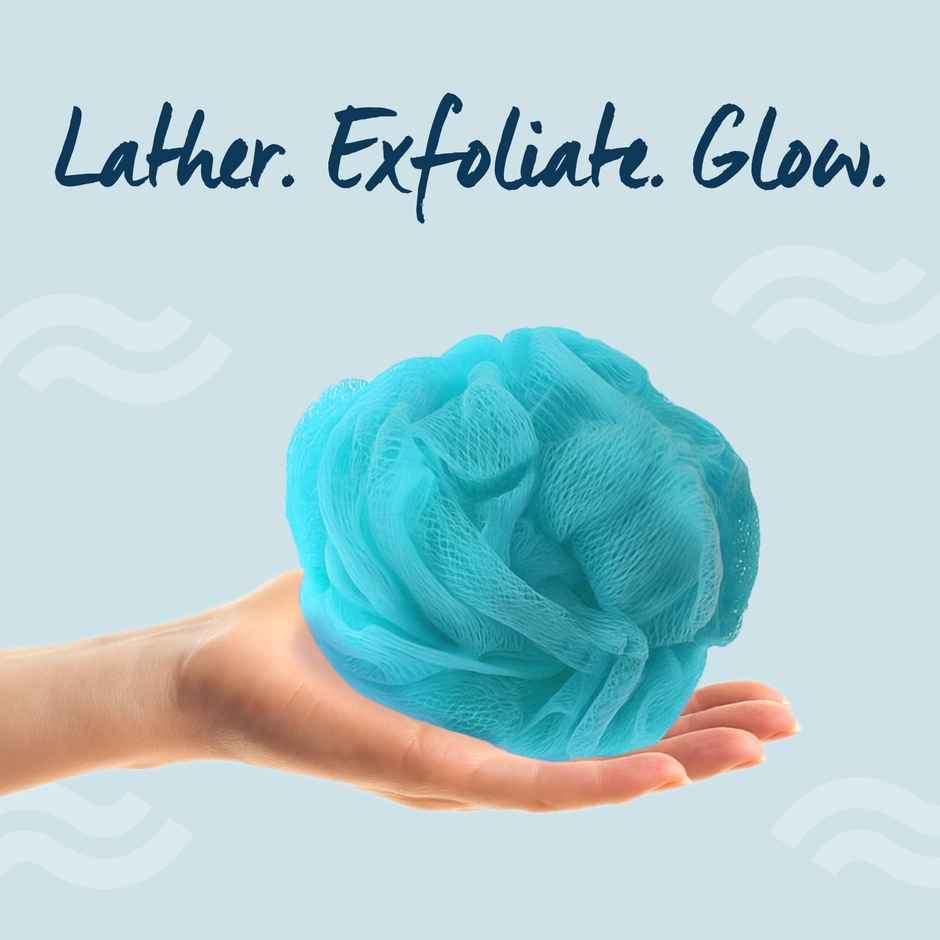GUBB Luxe Sponge Round Loofah - Arctic
