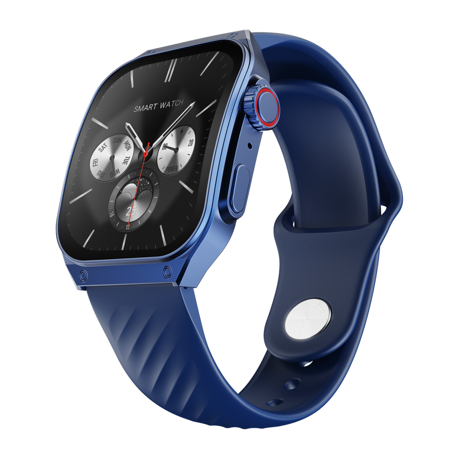 Fire-Boltt ARC Smartwatch | 1.96" AMOLED Display | BT Calling - Midnight Blue