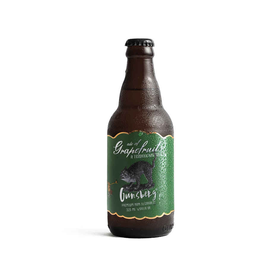 Gunsberg Ginger Ale | Grapefruit Flavour | Made with Real Ginger