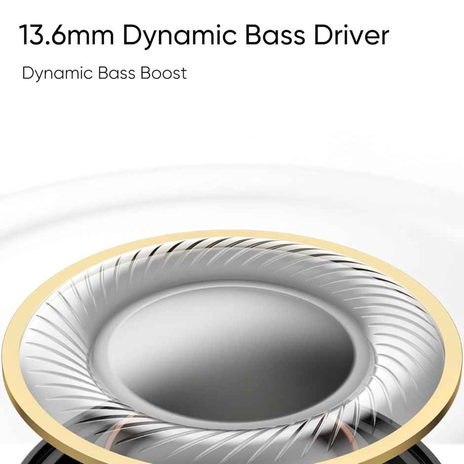 Realme Buds Wireless 3 In-Ear Bluetooth Neckband 30Db Anc Upto 40 Hours Playback - Pure Black