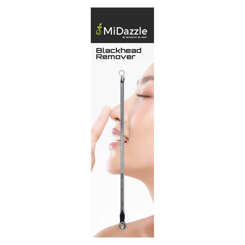 Midazzle Stainless Steel Blackhead & Whitehead Remover Face Care Tool |MIBR3301