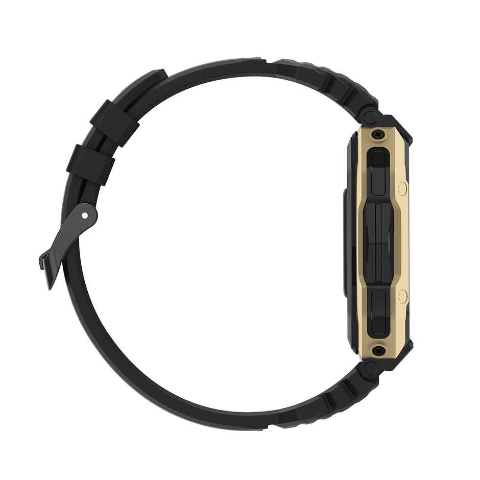 Fire-Boltt Shark Smartwatch | 1.82" Display | BT Calling - Gold Black