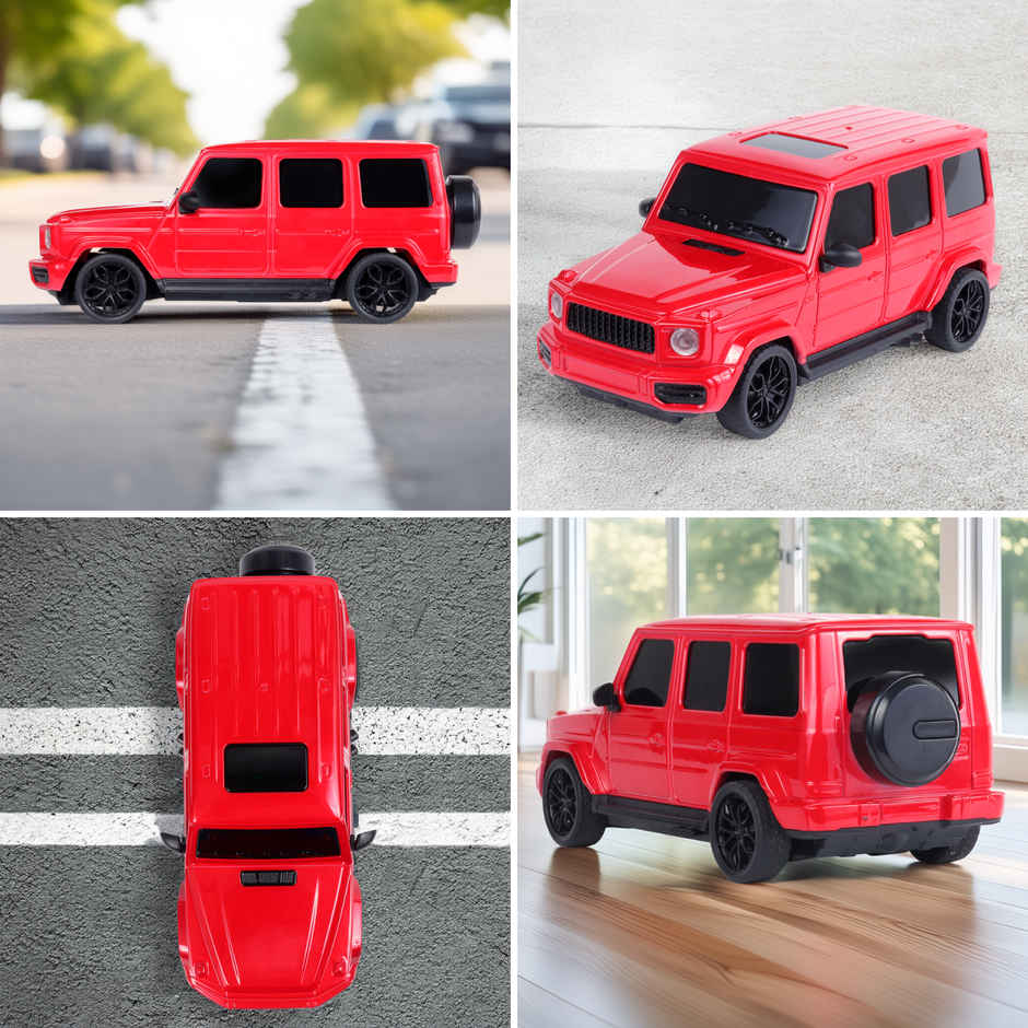 Race N Roll Hi Speed Rechargeable Remote Control Car 1:24 - G Wag Red