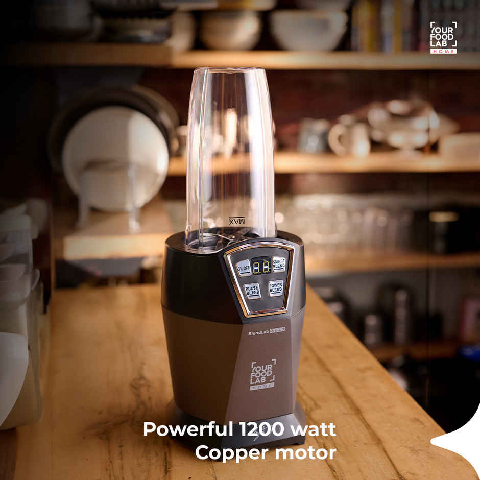 YFL Home Blendlab Pro 2.0 Mixer Grinder For Kitchen | 1200W Blender For Smoothies | Preset Blend Modes