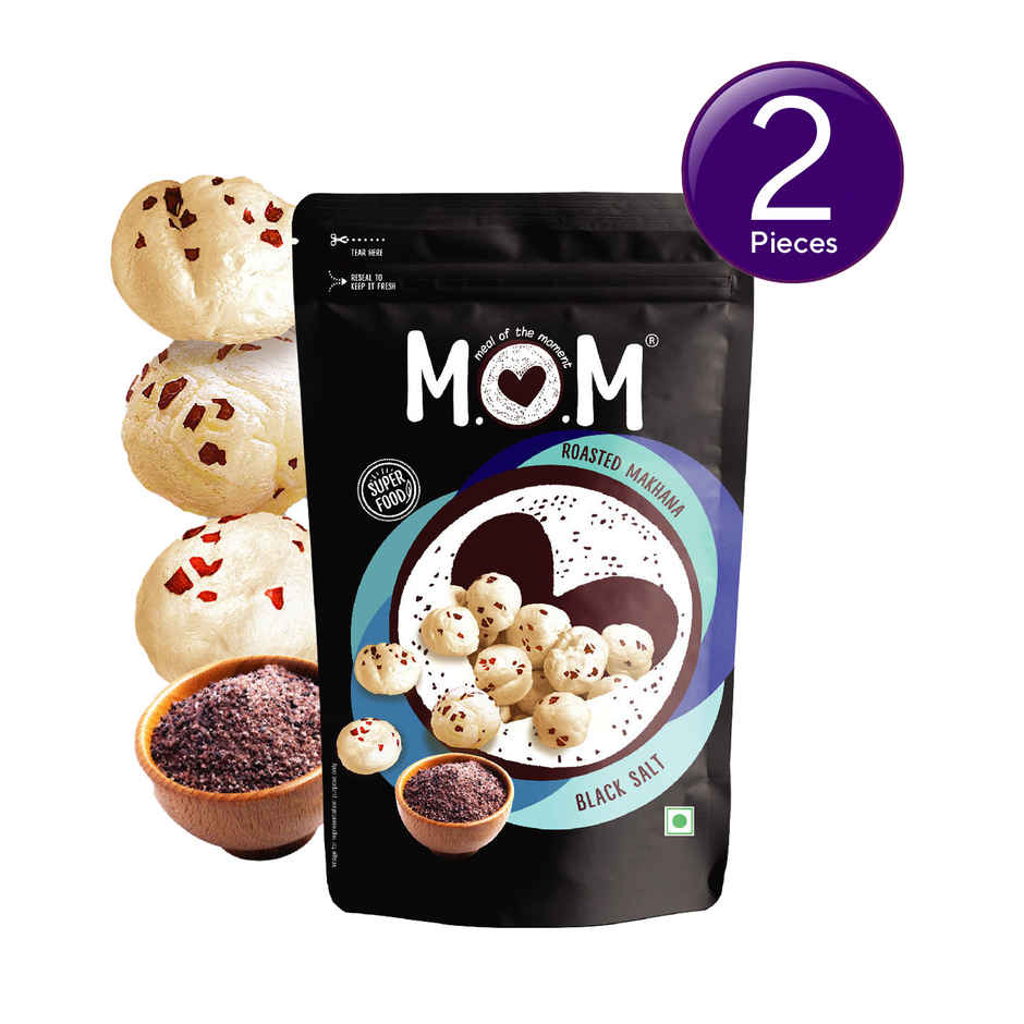 Mom Roasted Makhana - Black Salt Combo