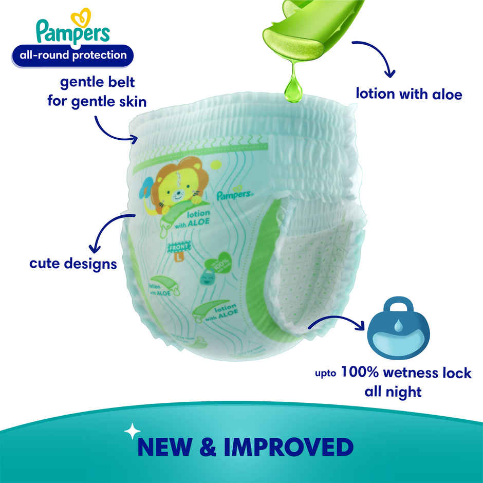 Pampers All Round Protection Baby Diapers | Pant Style | XL | 30 pcs