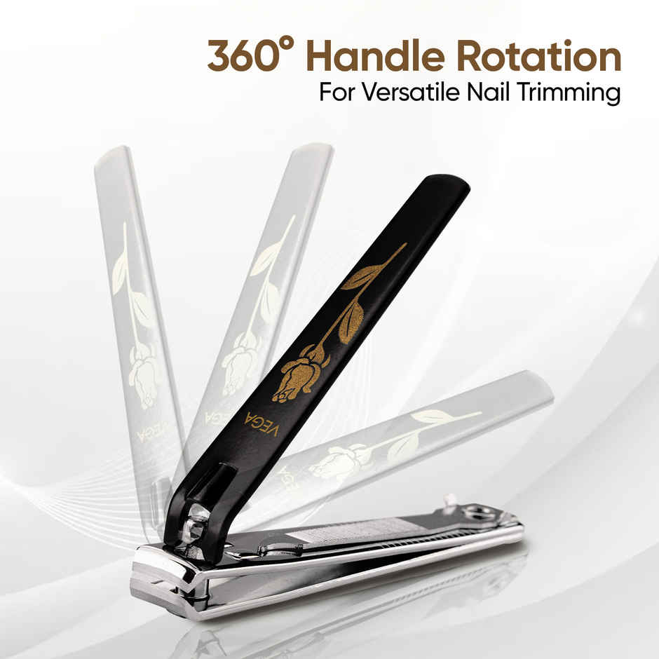 VEGA Large Nail Clipper (Black) (LNC-03)