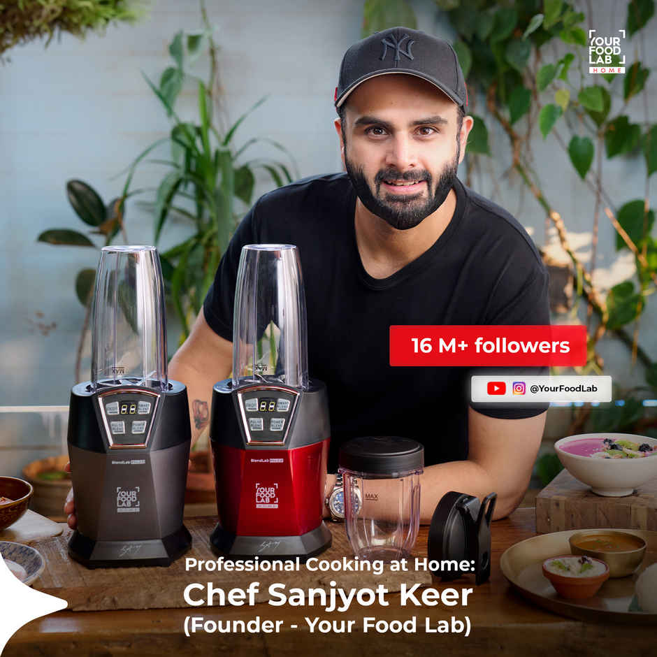 YFL Home Blendlab Pro 2.0 Mixer Grinder For Kitchen | 1200W Blender For Smoothies | Preset Blend Modes