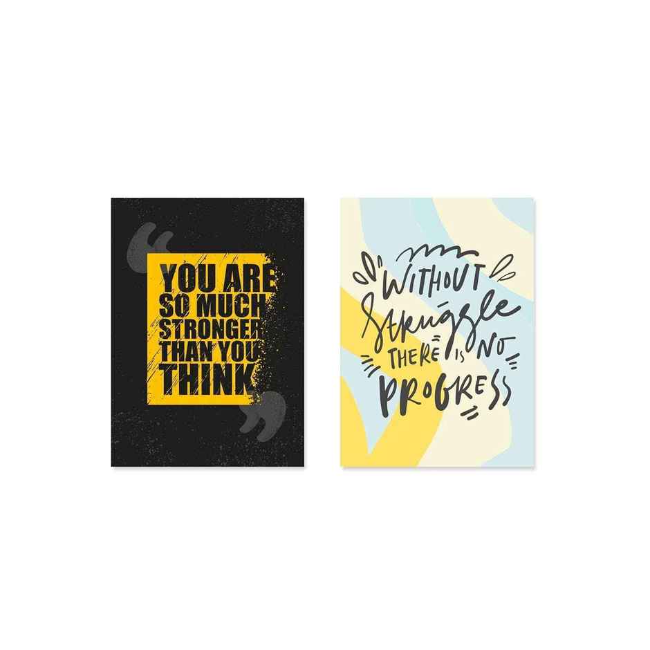 Paper Plane Design Wall Posters For Office Decor | Set of 10 | Size | 12 Inch x 18 Inch | D22