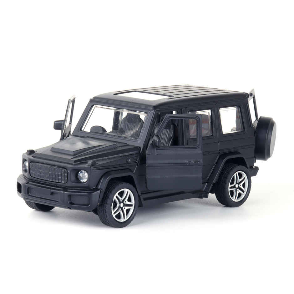 Frendo Premium Die-Cast Car | 3-Way Opening | Pull-Back Action | G Wag Black