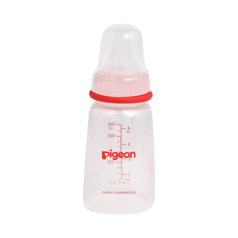 Pigeon Peristaltic Nursing Bottle Kpp 120Ml (Red) Nipple S