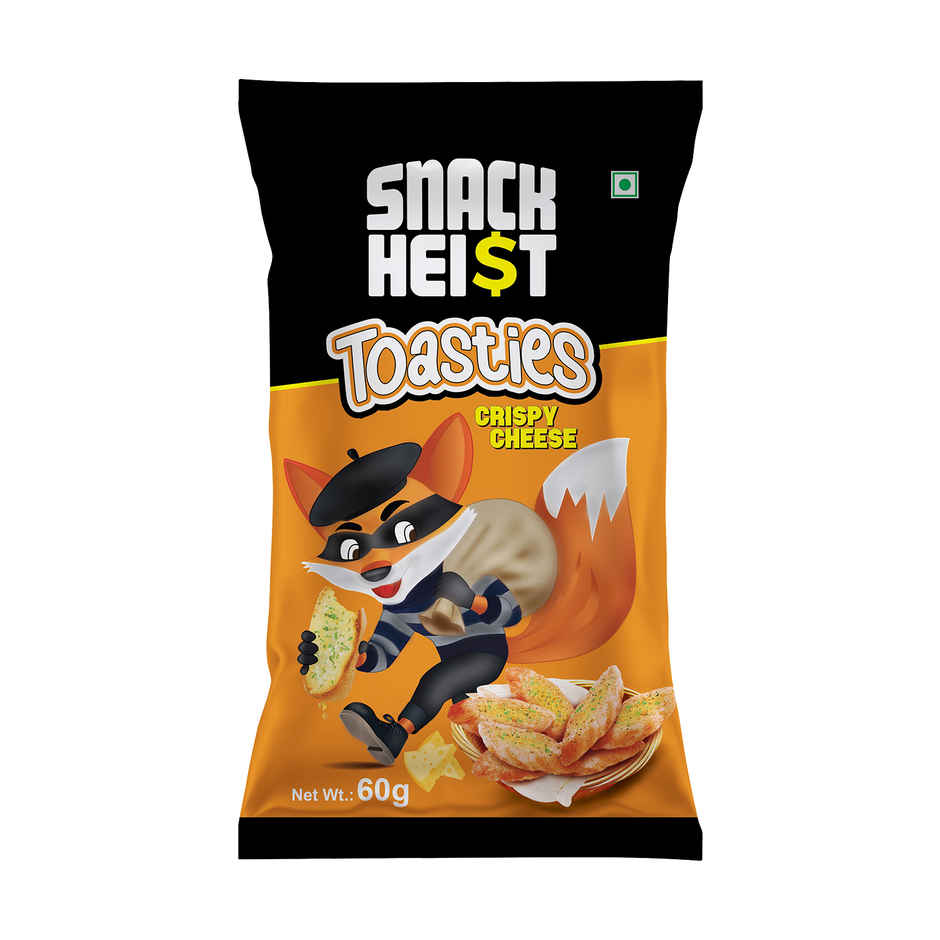 Snack Heist Toasties Crispy Cheese