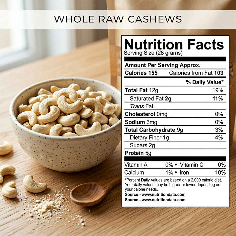 Wonderland Foods Vrat Cashew
